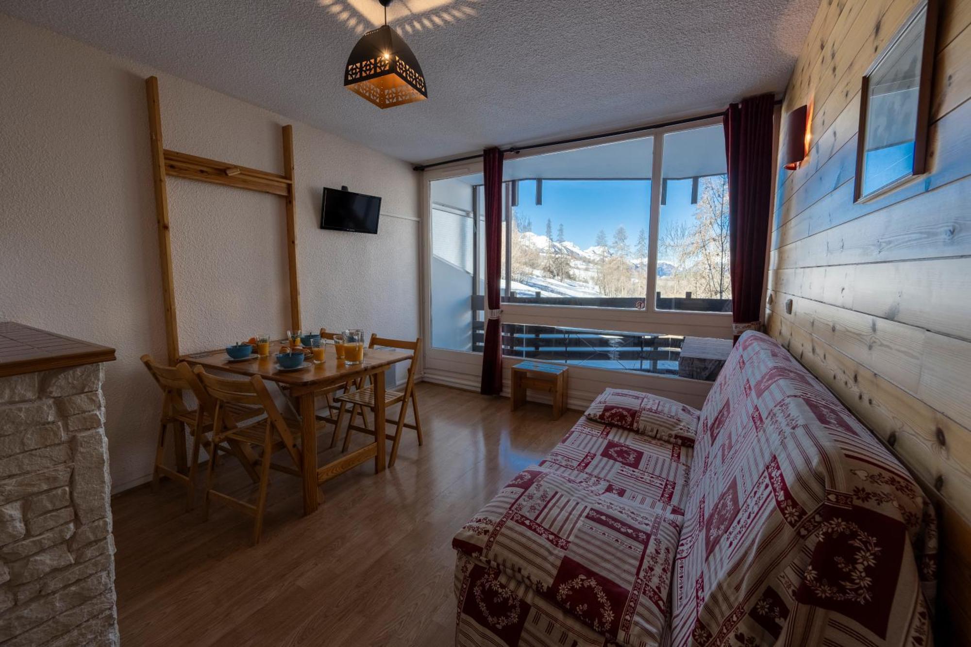 Ferienwohnung Doux Crepuscule - Au Bord Des Pistes - Parking Enchastrayes Exterior foto